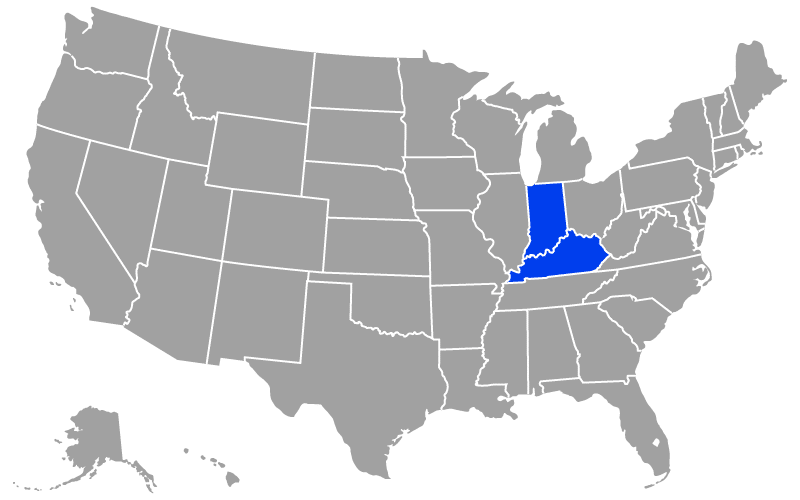 Service Financial Company operate in Kentucky or Indiana
